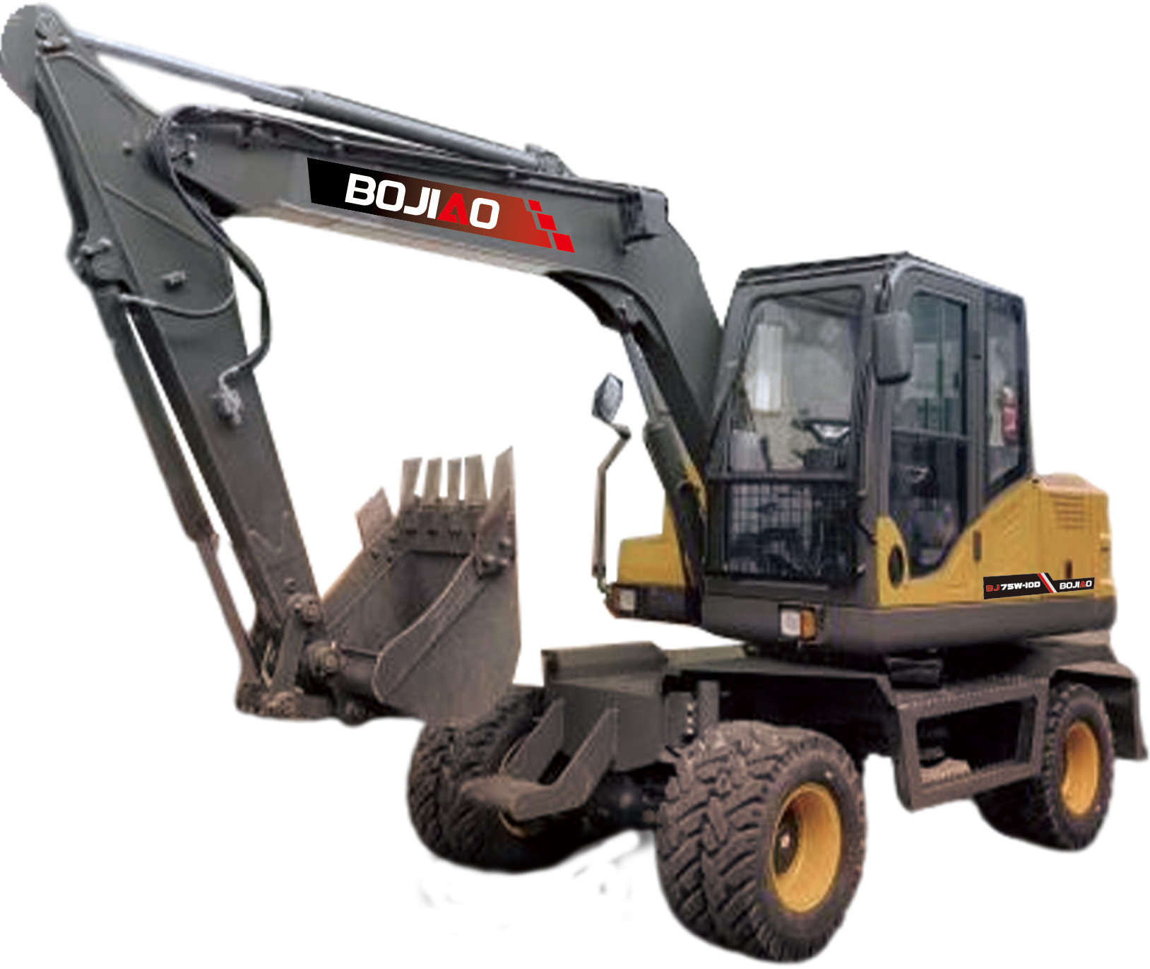 BJ75W-10D轮式挖掘机